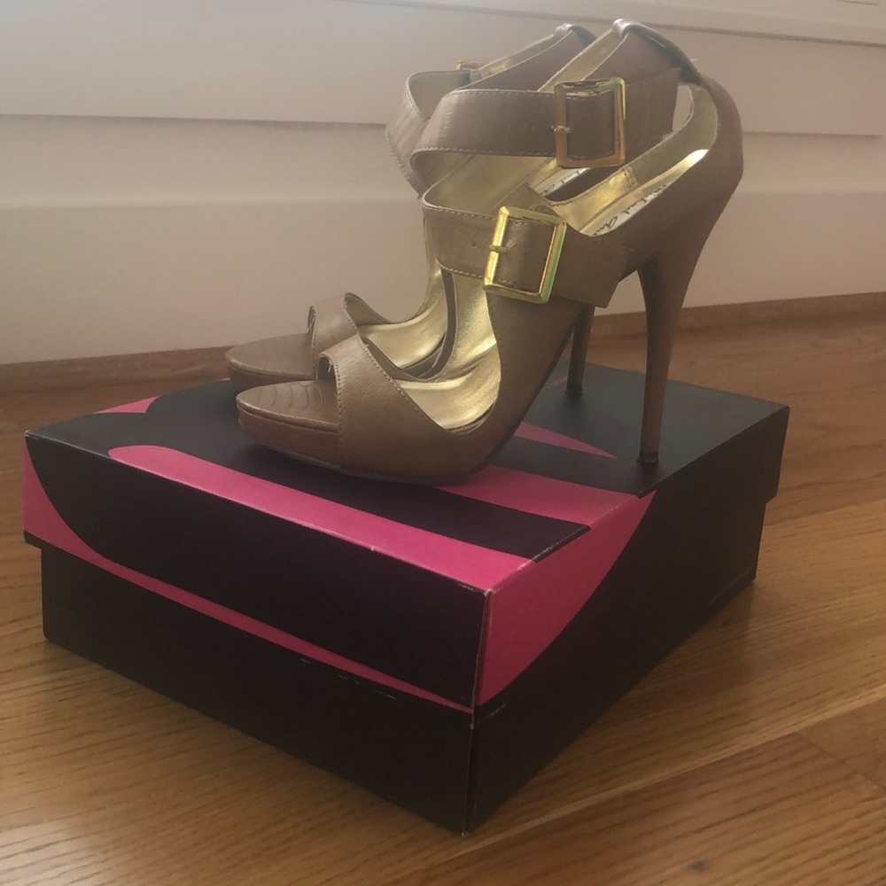 Strappy heels